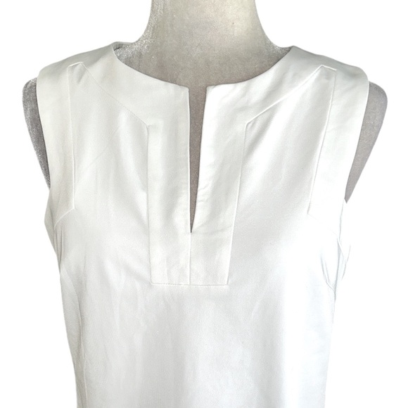 Gretchen Scott White Built-in Bra Tank Top - S - Picture 4 of 12